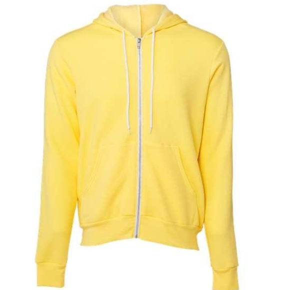 BELLA + CANVAS - UNISEX SPONGE FLEECE FULL-ZIP HOODIE - Picture 1 of 1